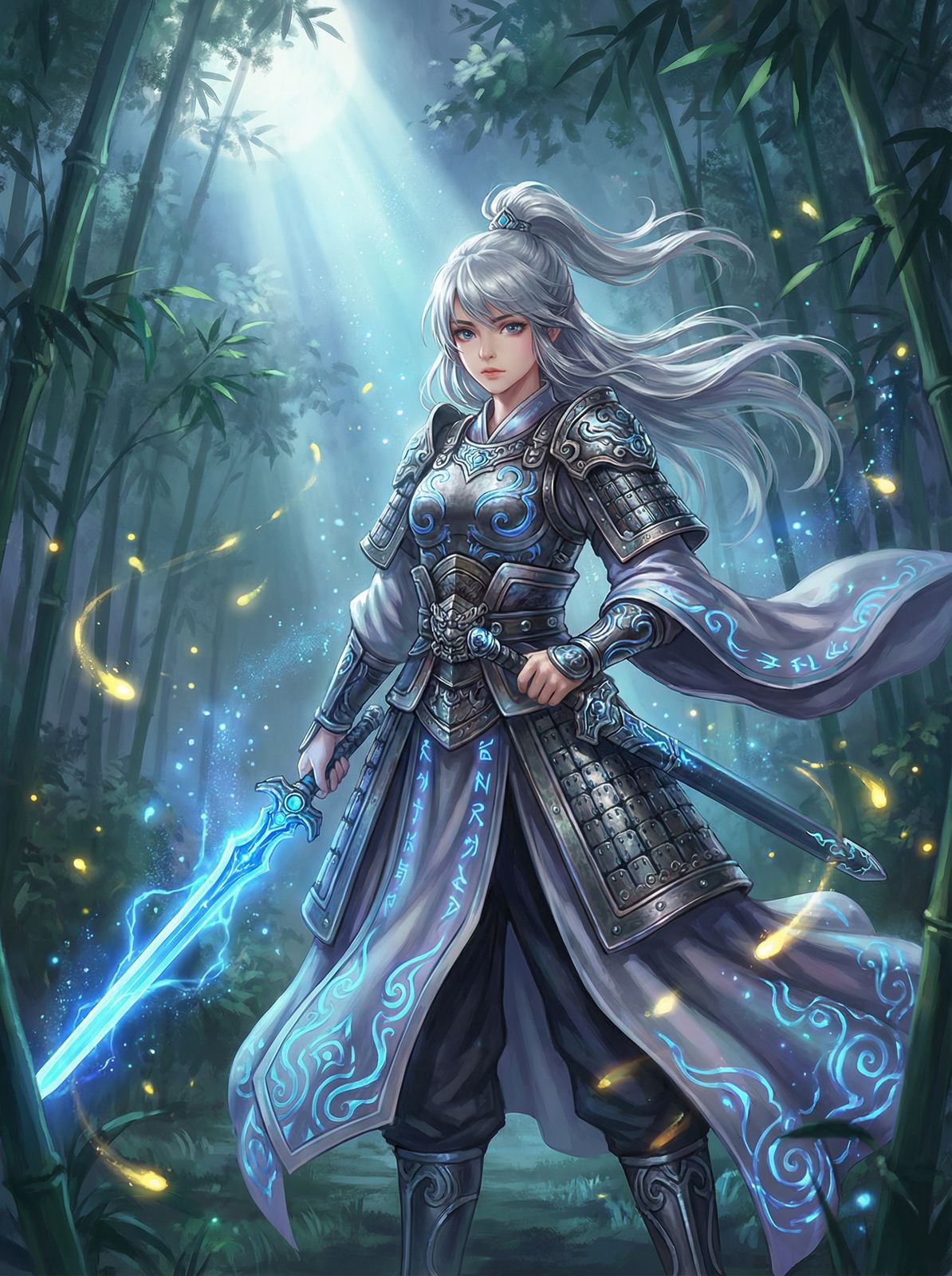 51视频动漫-银甲战姬竹林秘境篇